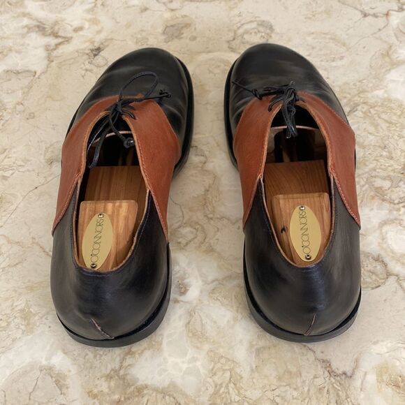 CYDWOQ Olds Handcrafted Leather Derby Shoes - Picture 6 of 13